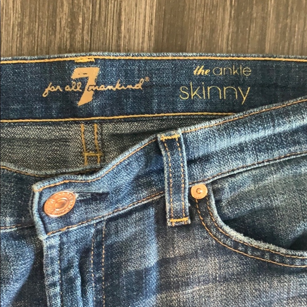 7 For All Mankind The Ankle Skinny - Picture 9 of 11